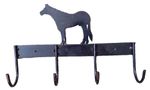 Silhouette-Tack-Rack-Horse-Standing-