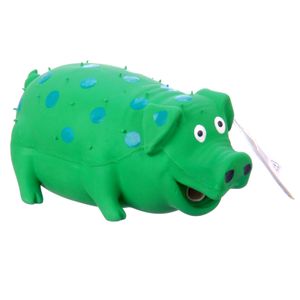 Globlets Stuffed Latex Pig Dog Toy