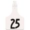 Allflex ATag Numbered Ear Tags (Cow), 25 count