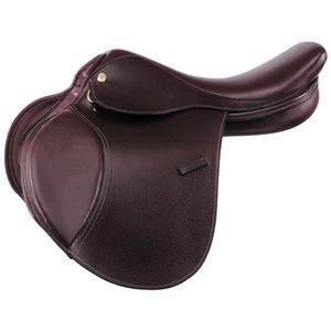 Kincade Leather Close Contact English Saddle, Brown