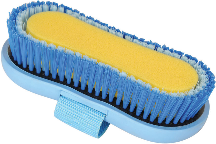 Roma Soft Grip Sponge Horse Brush Jeffers