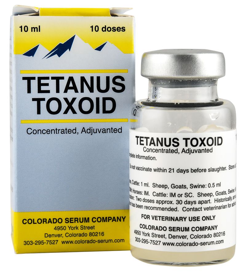 Tetanus Toxoid Vaccine By Colorado Serum Jeffers   476395 800 Auto