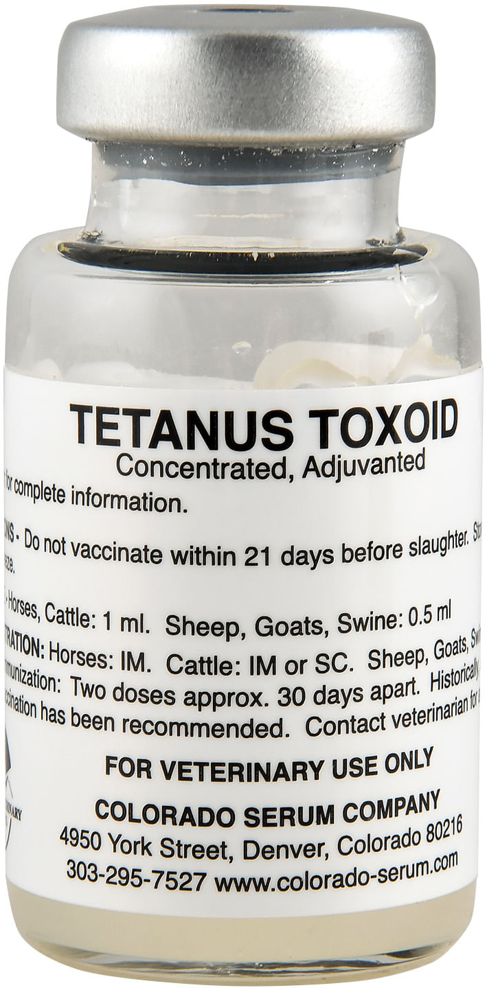 Tetanus Toxoid Vaccine By Colorado Serum Jeffers   476429 800 Auto