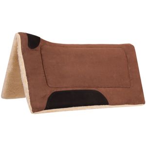 Mustang Faux Suede Contoured Saddle Pad