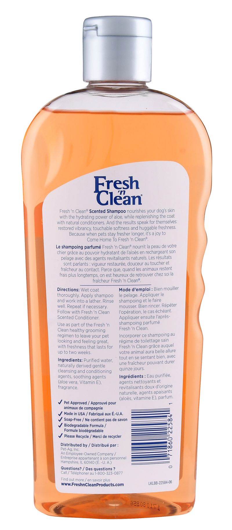 Fresh 'n Clean Scented Pet Shampoo for Dogs and Cats Jeffers