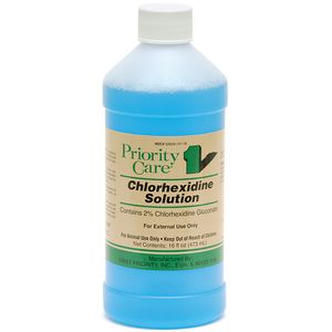 Chlorhexidine Disinfectant Solution, Pint