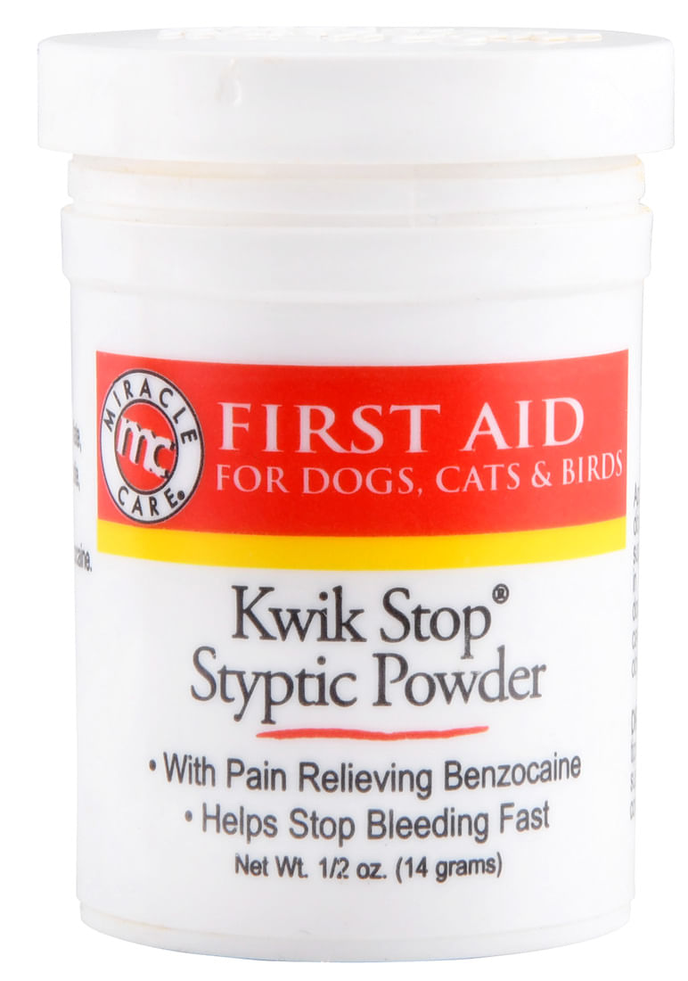 Miracle Care Kwik-Stop Styptic Powder, 1.5 Ounce