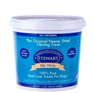 Stewart Pro-Treat Freeze Dried Beef Liver Treats