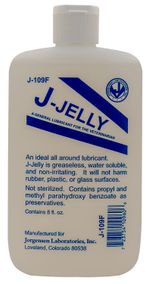 Jorg Jorvet J-Jelly Flask for Pets General Lubricant Rectal and