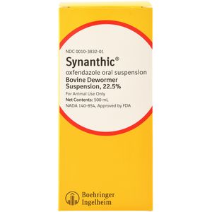 Synanthic Bovine Dewormer Suspension, 22.5%