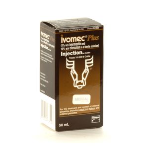 Ivomec Plus Injectable Cattle Wormer