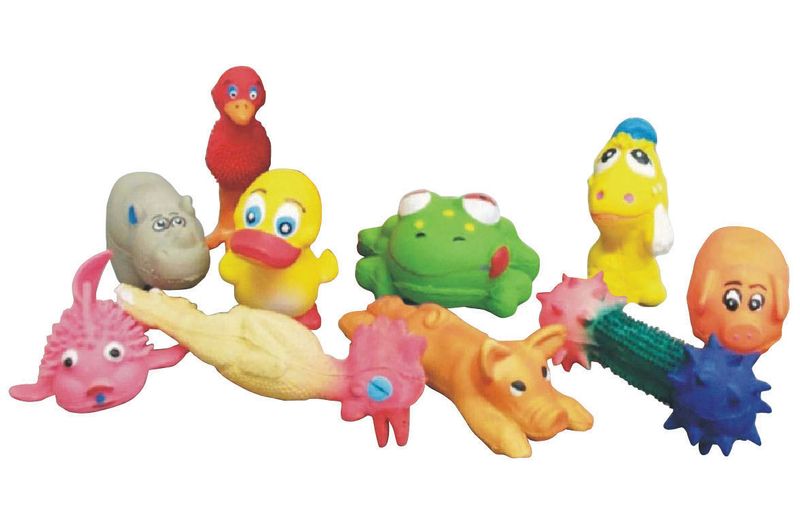 Jeffers-Pip-Squeaks-Latex-Dog-Toys-each--Assorted-