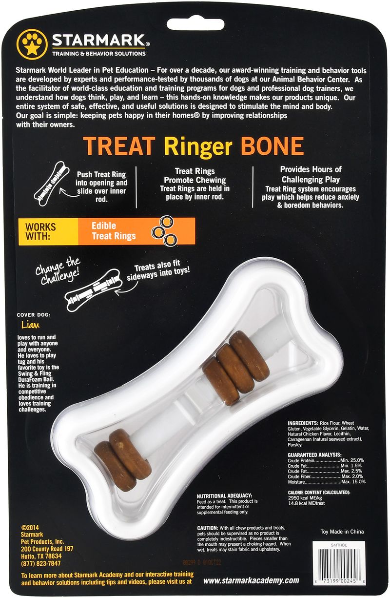 Starmark Treat Ringer Bone Jeffers