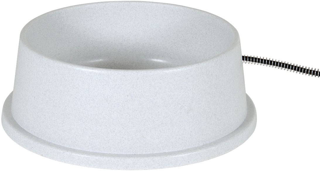 K&h Pet Thermal Bowl, White, 1.5 Gallon, 14 X 14 X 5