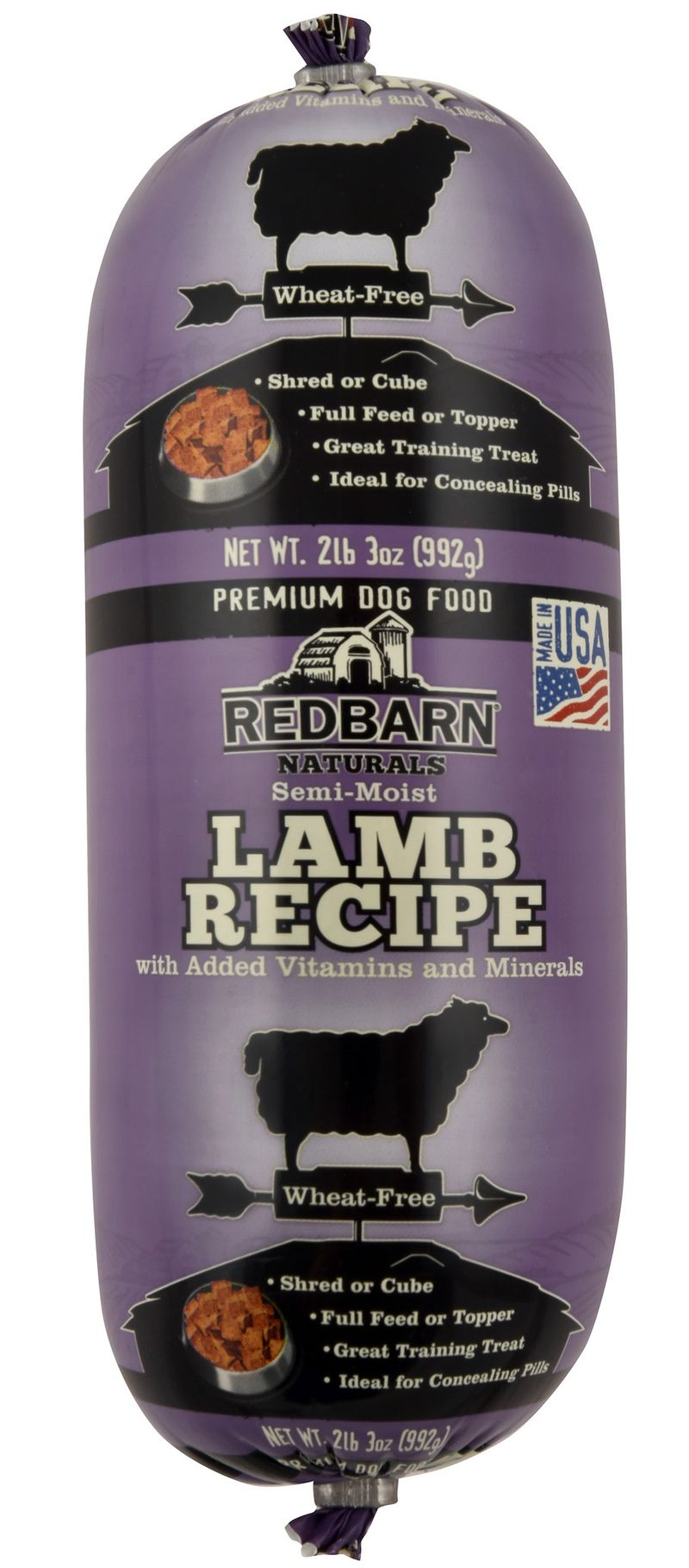 Redbarn Naturals Lamb Recipe Dog Food Roll Jeffers