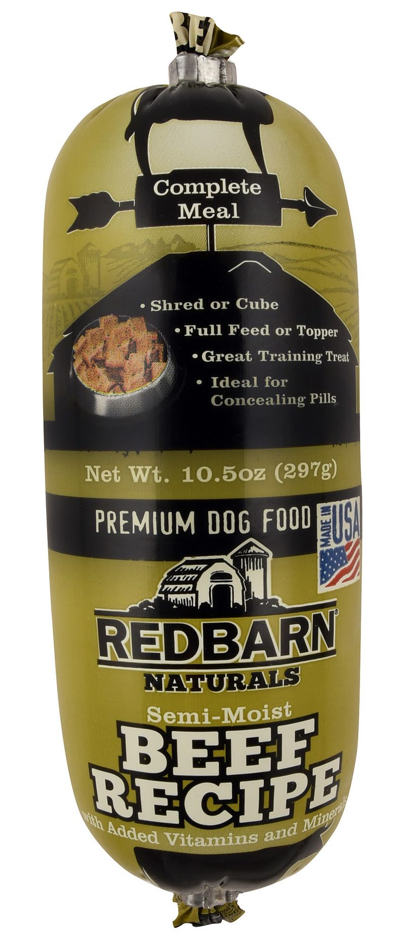 Redbarn Naturals Beef Recipe Dog Food Roll Jeffers