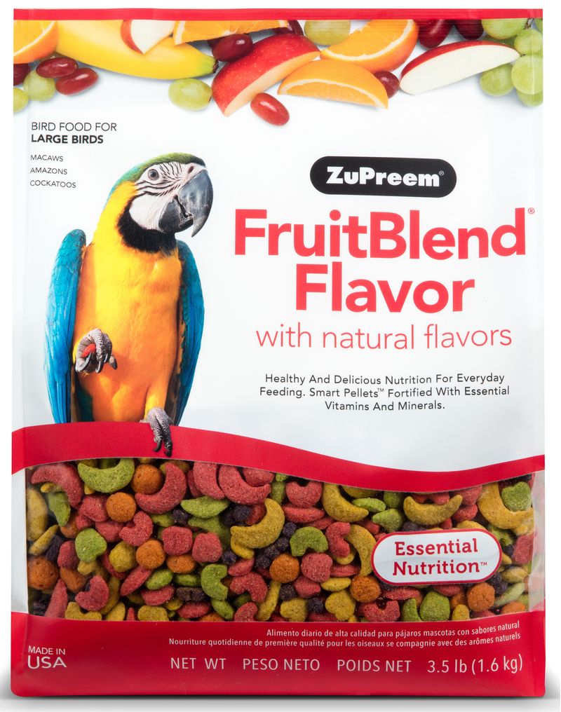 Zupreem Avian FruitBlend Premium Bird Food Jeffers