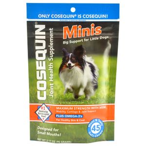 Cosequin Max Strength w/ MSM Plus Omega-3s Minis Soft Chews