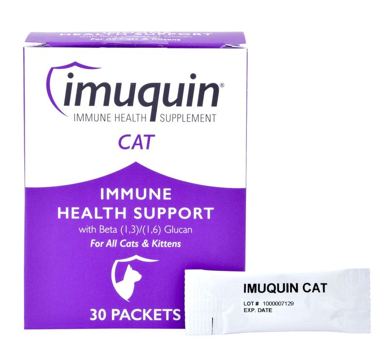 30 ct Imuquin Cat & Kitten Immune Health Supplement Powder Jeffers