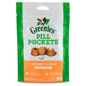 Greenies Pill Pockets for Tablets, 30 Count