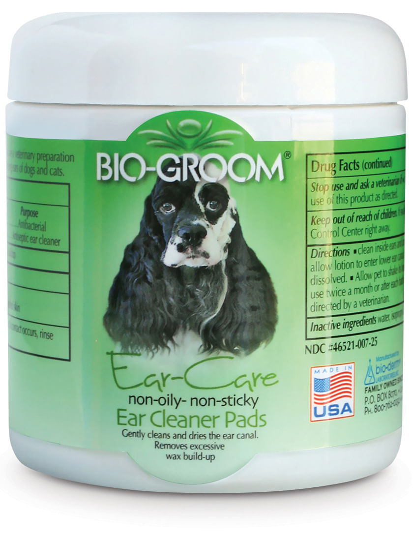 BioGroom Ear Care Cleansing Pads, Non Oily or Sticky Jeffers
