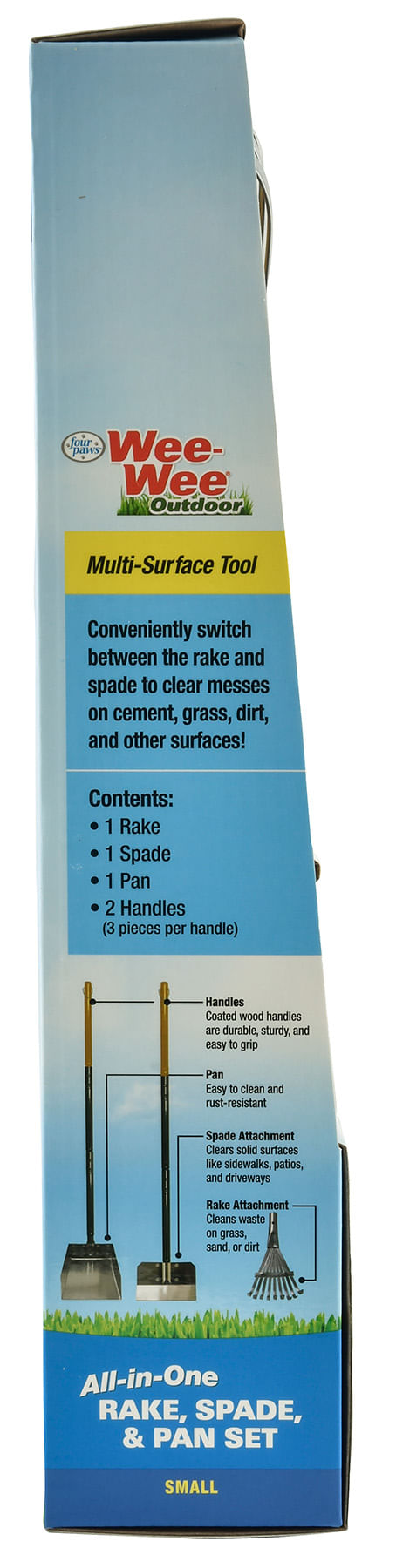 Wee-Wee-Outdoor-All-in-One-Rake-Spade---Pan-Set