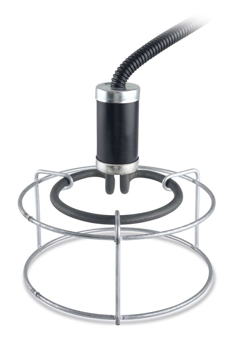 Submergible Bucket Heater, 1000Watts Jeffers