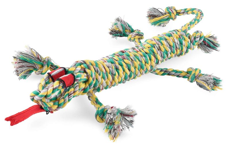 SnakeBiter-Iguana-Premium-Rope-Toy