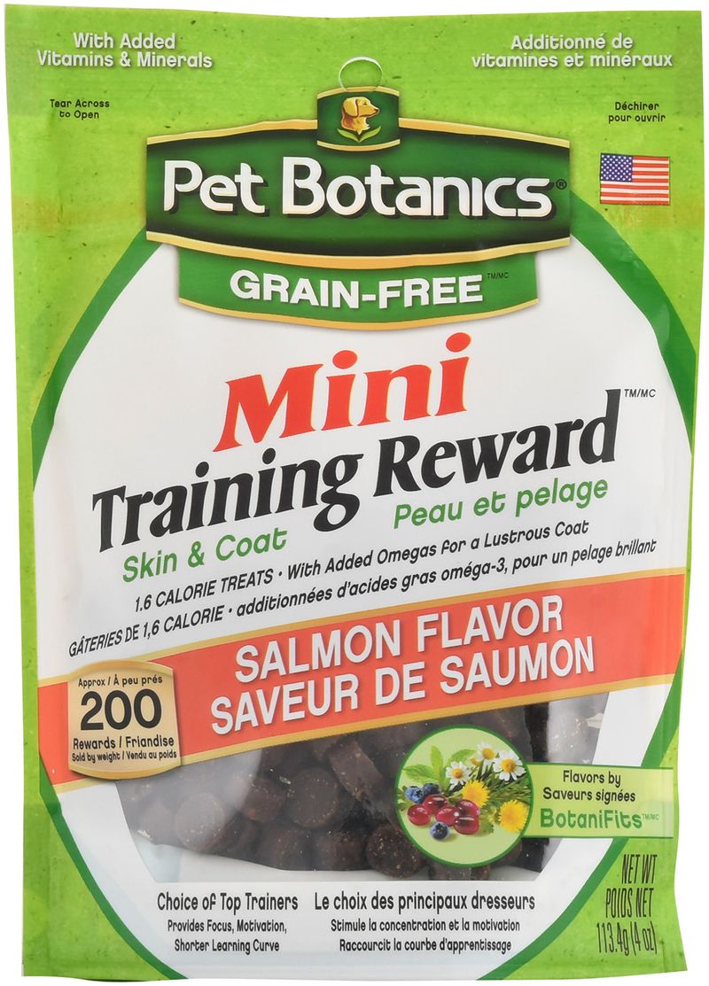 Pet Botanics Grain Free Training Rewards Mini Treats, 4 oz for dogs