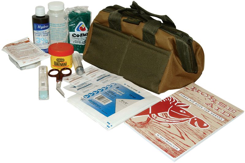 Horse Aid First Aid Kit for Horses Jeffers