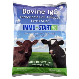 Bovine IgG Immu-Start 50, Colostrum Supplement, 400 g