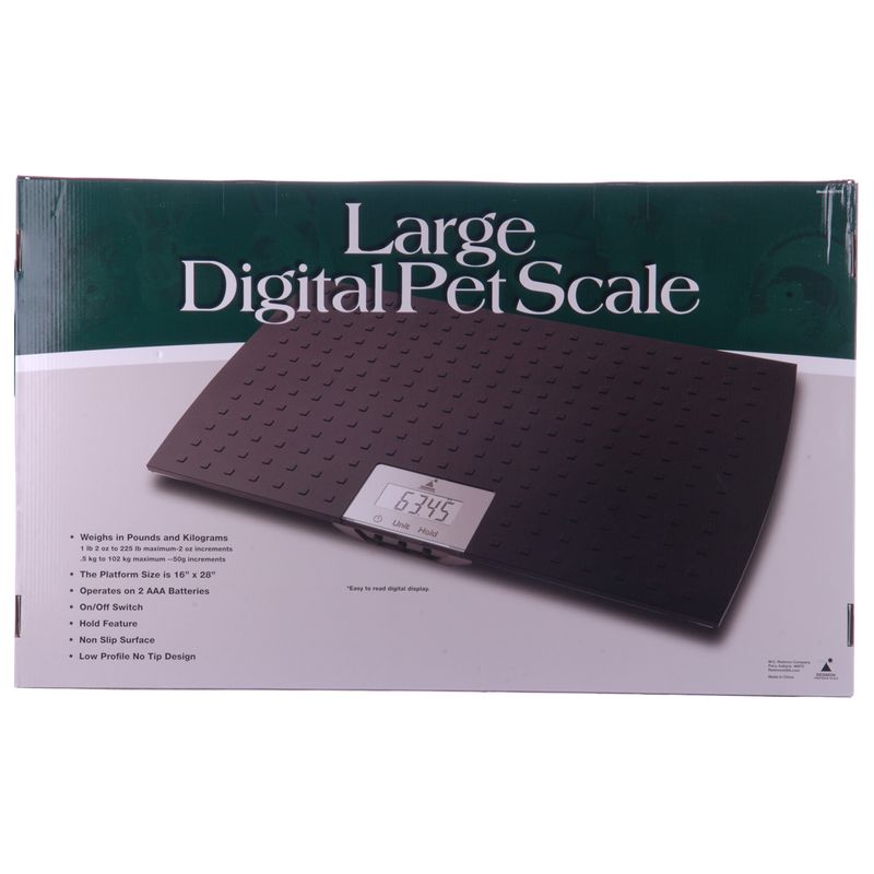 Large Digital Pet Scale, 16 x 28 - Jeffers