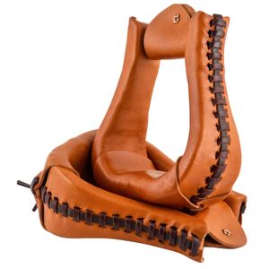 Circle Y Leather Laced Stirrups