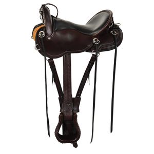 Julie Goodnight Cascade Crossover Trail Saddle, Regular, Walnut