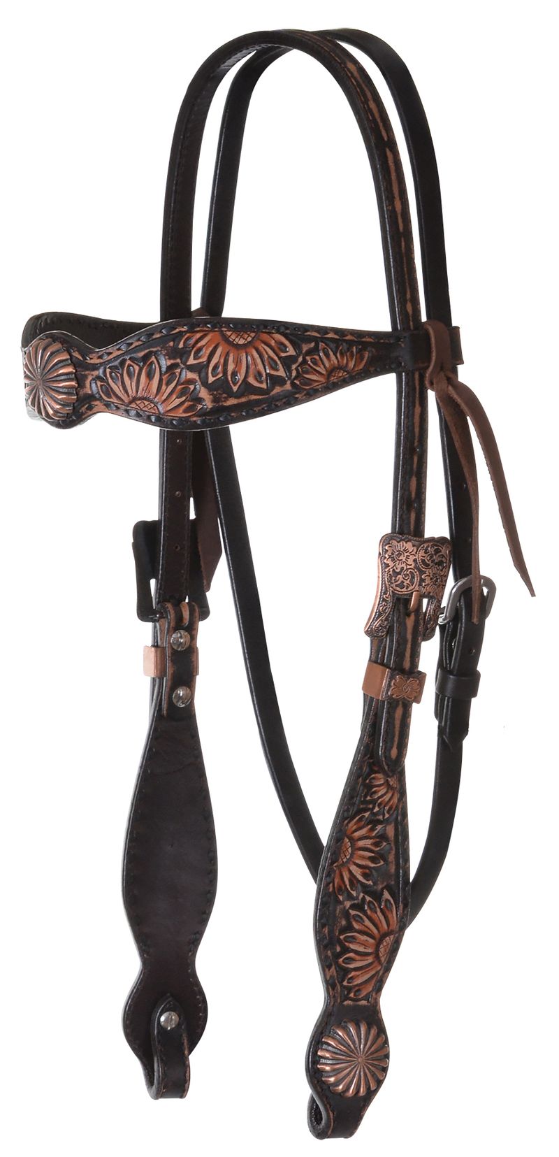 Circle-Y-Sunflower-Headstall