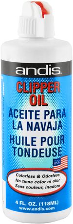 Andis Clipper Oil 4 oz Prevents Rust and Corrosion on Clippers and Blades