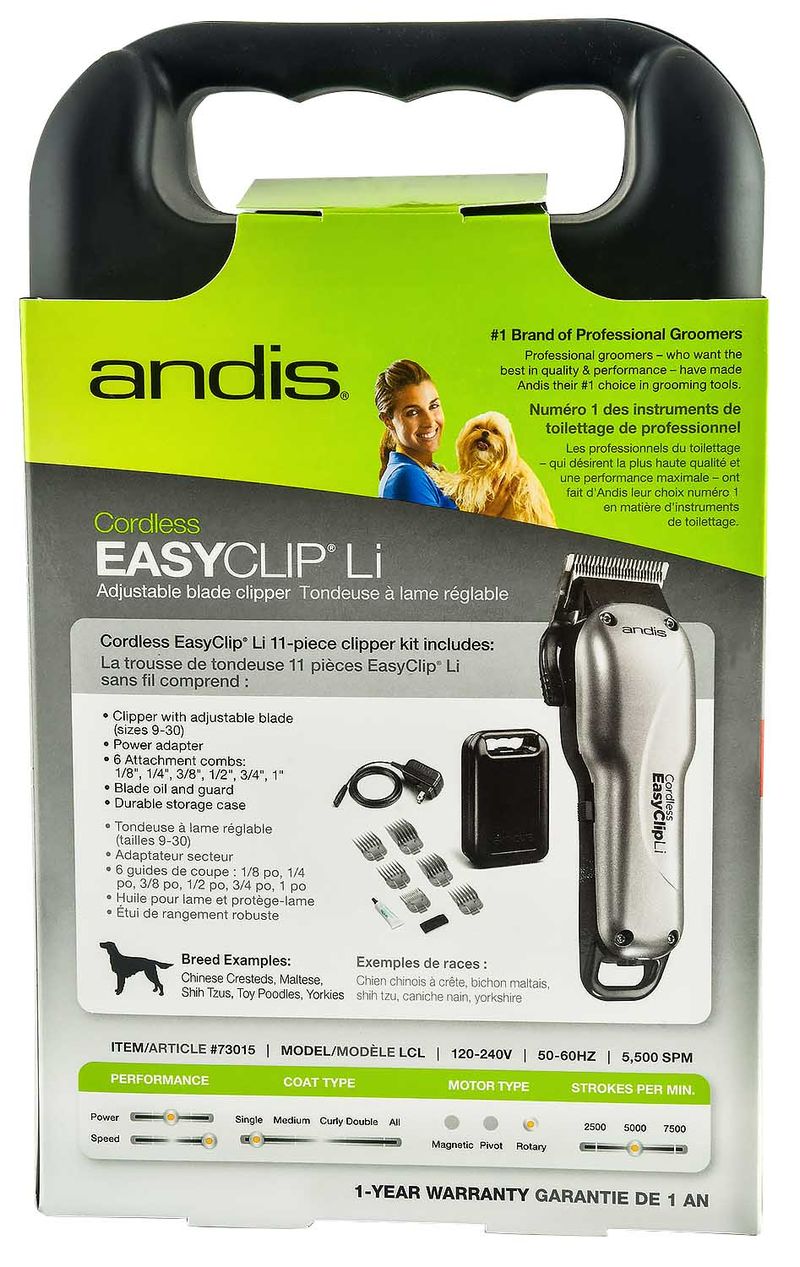 Andis shop easyclip groom