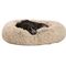 Arlee Shaggy Fur Donut Pet Bed, 28" x 9"