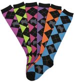 Equestrian-Knee-High-Boot-Socks-6-Pack