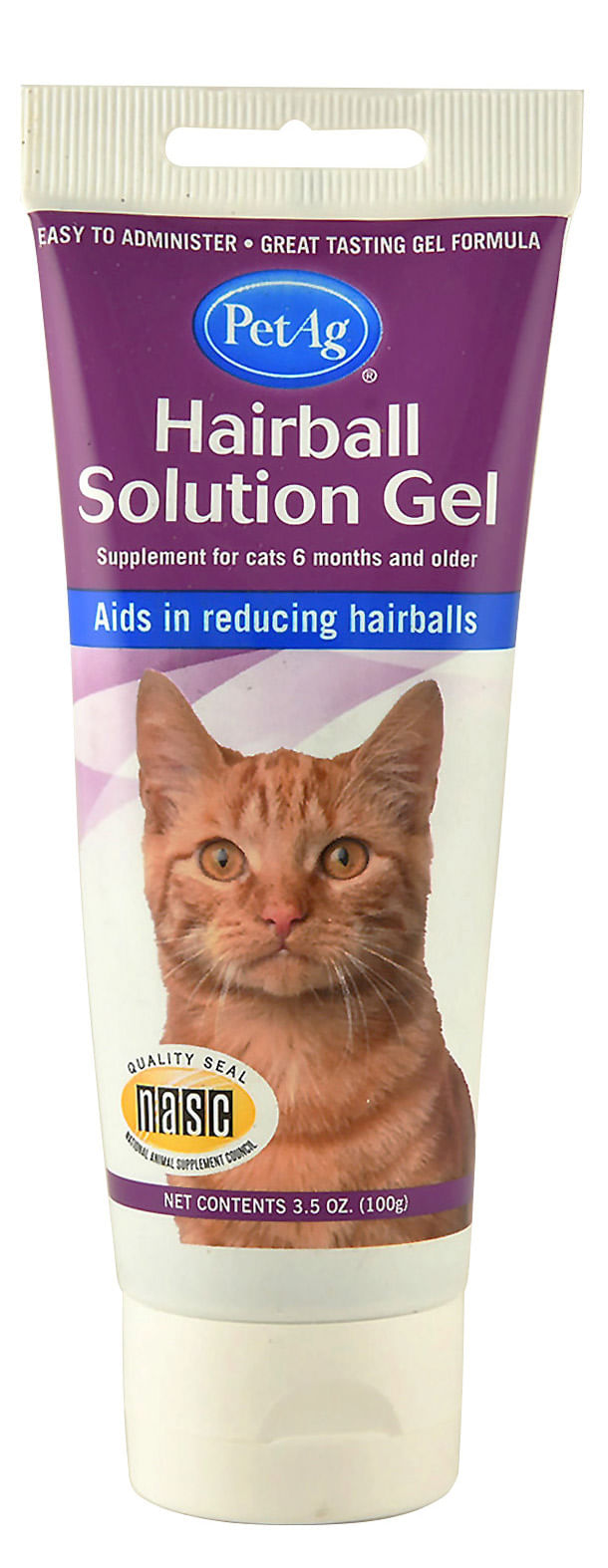 Hairball Solution Gel for Cats, 3.5 oz - Jeffers