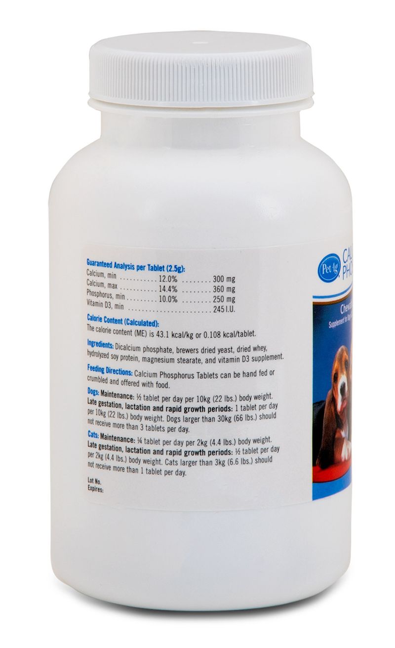 Calcium Phosphorus Chewable Tablets Jeffers