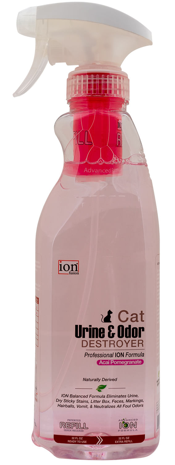 Cat Urine & Odor Destroyer, Acai Pomegranate, 32 oz Jeffers
