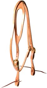 Shaped-Ear-Headstall-with-Throat-Latch