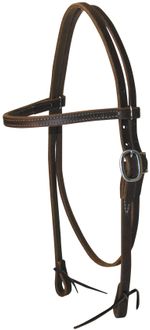 Heavy-Oiled-Leather-Browband-Headstall