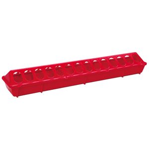 Plastic Chicken Feeder, 20"L