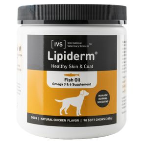 90 ct Lipiderm Healthy Skin & Coat Soft Chews