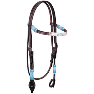 Buffalo Leather Sante Fe Browband Headstall, Full Size