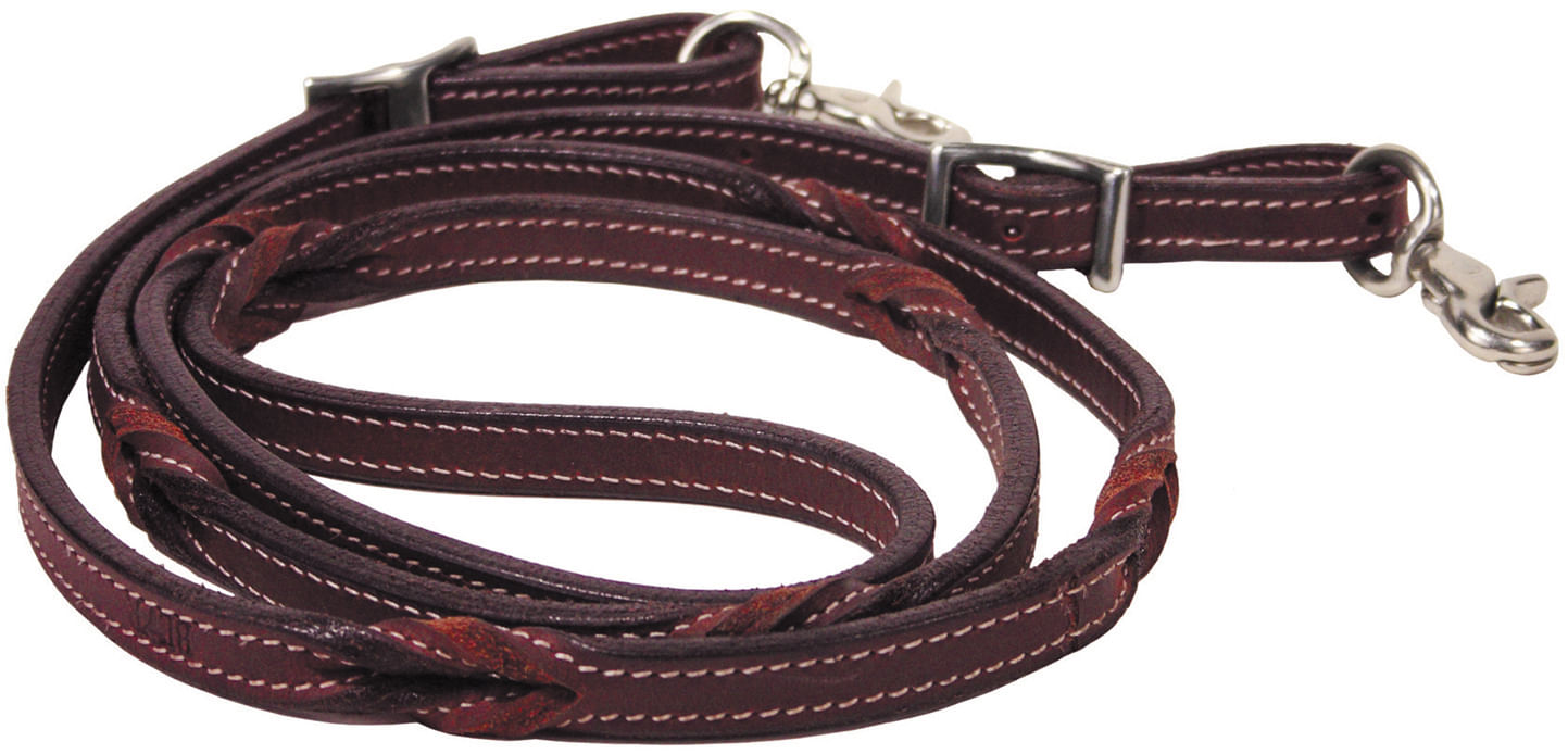 SHOWMEN CRAFT Western Sattel - Rough Out Leather Wade Tree Roping Ranch