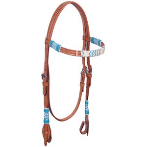Buffalo Leather Sante Fe Browband Headstall, Full Size