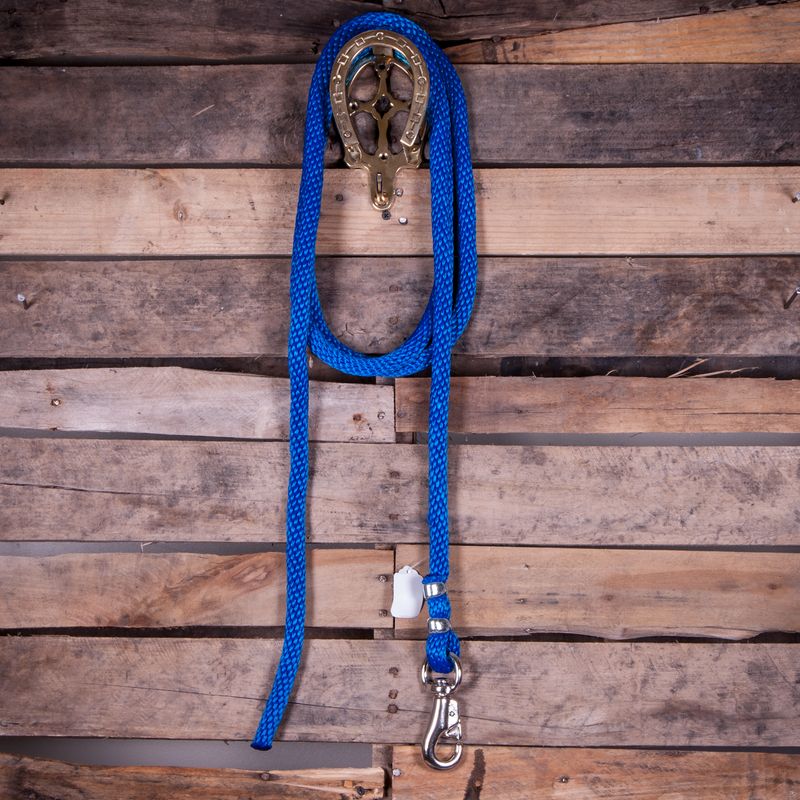 Poly Lead Rope with Bull Snap, 10' Jeffers
